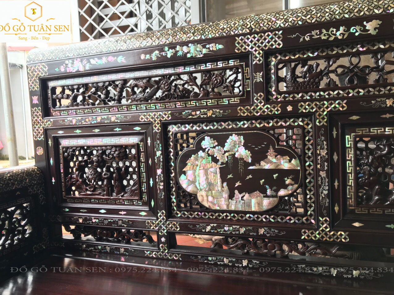 giới thiệu bộ trường huế khảm ốc đẹp 